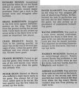 1987 Grand Final Player Review (IF 30/09/87) page 1 of 2.