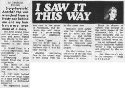 1972 GF - I saw it this way.Inside Football.