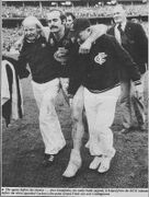 1979 GF Jezza with broken ankle.