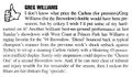 1994 Rd 22 - Greg Williams (thumbs up).Inside Football.
