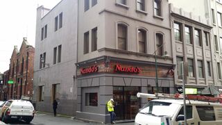 Tom Power's saddlery building Tom Power's saddlery building 398 Little Bourke Street Melbourne Image: blueycarlton