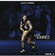 2021 Rd 10 - 100 Carlton Games; Lachie Plowman.