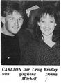 1987 - Craig Bradley & girlfriend (05/08/87).