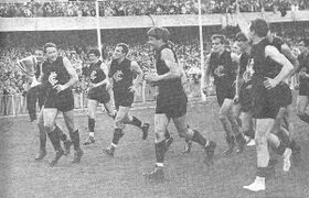 1968 GF Big Nick Leads The Blues Lap Of Honour