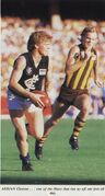 1987 GF - Gleeson looking for a target downfield.