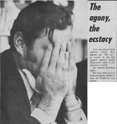 1971 Rd 6 - The frustration shows on Barassi.Source: Footy Week.