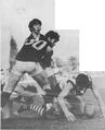 1971 Rd 6 - Waite & Mulcair in pursuit of the footy.