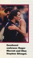 1995 Qual. Final - SOS says farewell to Merrett in his last game.Pic: Sports Weekly.