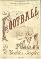 1870's Football Polka 1870's Football Polka sheet music VFA/SAFA Possibly Carlton on the front cover