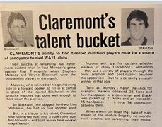 1983 - Future Blue Wayne Blackwell article.