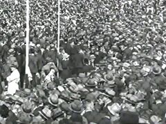 The Huge Crowd At The 1938 Grand Final Vs Collingwood