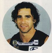 1996 - Ang Christou badge.